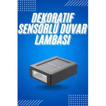 Solar Güneş Enerjili Çift Taraflı Duvar Lambası Çift Taraflı Duvar Lamba Güneş Enerjili