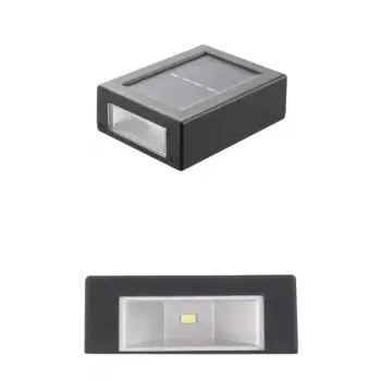 Solar Güneş Enerjili Çift Taraflı Duvar Lambası Çift Taraflı Duvar Lamba Güneş Enerjili