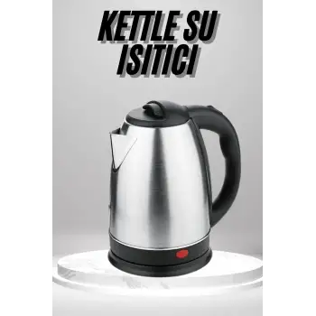Su Isıtıcı 220 - 240 V Paslanmaz Çelik Kettle Uzun Ömürlü 2000 Watt