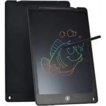 T12 Siyah Writing Tablet Lcd 12 Inç Dijital Kalemli Çizim Yazı Tahtası