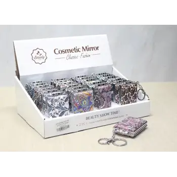 Taşlı El Aynası Anahtarlık Alk3772