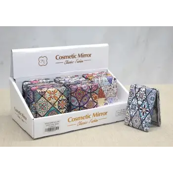 Taşlı El Aynası Dikdörtgen Kalın Alk3747