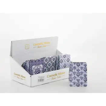 Taşlı Nazar Boncuklu Dikdörtgen El Aynası İnce