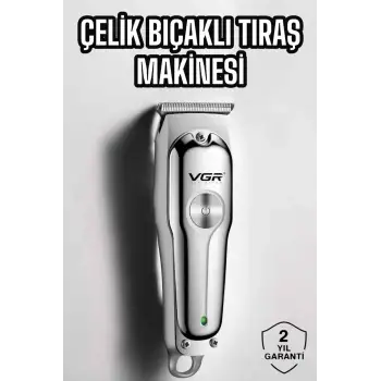 Tıraş Makinesi Profesyonel Tasarım Paslanmaz Çelik Bıçaklı