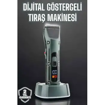 Tıraş Makinesi Uzun Pil Ömrü Şarjlı Günlük Tıraş Makinesi