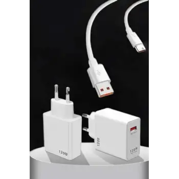 Type-C 120W Şarj Aleti Hızlı Şarj Turbo