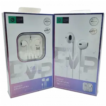 TYPE-C “Tüm Telefonlara Uyumlu” Mikrofonlu Kulaklık Dvip S6