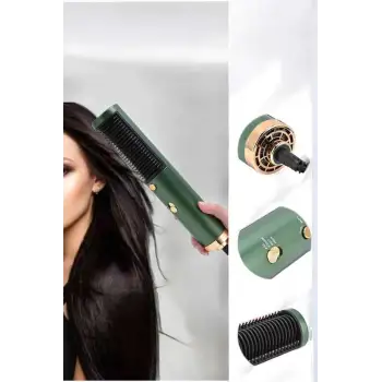 Üflemeli Fön Tarak Düzleştirici Seramik Kaplama Elektriklenme Karşıtı