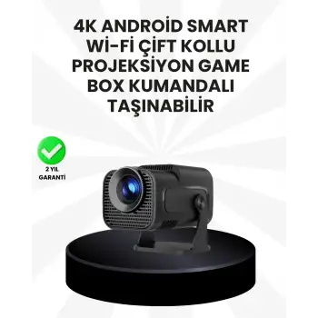 WiFi6 ve Bluetooth 5.4 Destekli LED Projektör - HCS350pro
