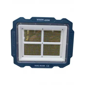 Ws-5585 Çok Fonksiyonlu 3 Solar Panelli 400w Spot Aydınlatma