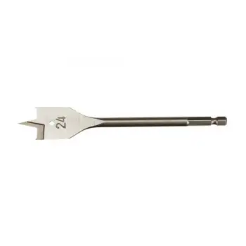 Yaprak Tip Ahşap Matkap Ucu 24x405mm - Hex Saplı