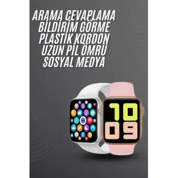 Yeni Model Akıllı Saat Dokunmatik Ekran Unisex Amoled Ekran 44 mm