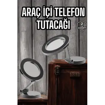 Yeni Nesil Araç İçi Mıknatıslı Telefon Tutacağı Tüm Telefonlara Uyumlu