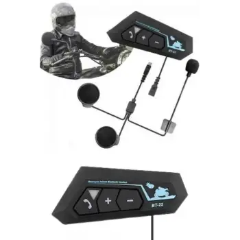 Yeni Nesil Dinleme Ve Konuşma Özellikli Intercom Kask Kulaklığı 5.0 Bluetooth