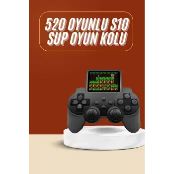 Yeni Nesil Mini Atari 520 Retro Oyunlu S10 El Atarisi Video Oyun Konsolu