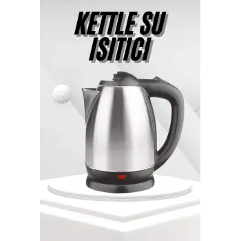 Yeni Nesil Saplı Uzun Ömürlü Paslanmaz Çelik Su Isıtıcı Kettle
