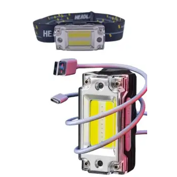 Yüksek Işıklı Şarjlı ve Sensörlü LED Kafa Lambası Kamp Lambası