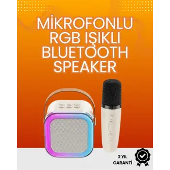 Yüksek Performanslı Kablosuz Karaoke Hoparlör