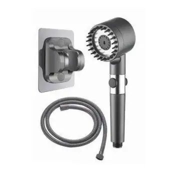 Yüksek Performanslı Masaj Etkili Su Tasarruflu Duş Başlığı Krom Kaplama Uzun Ömürlü