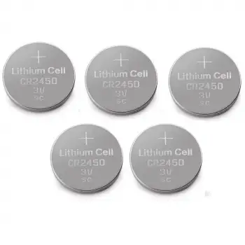 Yuma Cr2450 Süper Lityum 3v 5’li Kart Düğme Pil