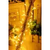 10 Metre 100 Ledli 8 Fonksiyonlu Dekoratif Lambader Sarı Lamba