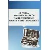 12 Parça El Ayak Temizleme Pense Kir Temizleme Atı Kaş Cımbızı