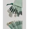 13lü Fiber Kıllı Yumuşak Makyaj Fırçası Seti Taşınabilir ve Ergonomik Tasarım