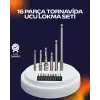16 Parça Usta İşçilik Bits Takımı Vida Sökme Takma Set