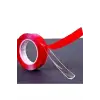 2 Metre Güçlü Yapışkanlı Çift Taraflı Slikon Pratik Şeffaf Bant