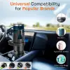 2’si 1 Arada Ayarlanabilir Araç Bardak Tutucu, Genişleyebilir Üst Kısım 3”-6.2”, Şişe Adaptörü, Araba Organizatörü, Dayanıklı Taban, Ramblers Hydroflask Uyumlu, Modern Araç Düzenleyic