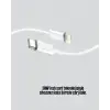 30W Type-C Lightning Hızlı Şarj Kablosu 1.2m iPhone Uyumlu