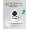 360° Dönen Akıllı WiFi Kamera – Uzaktan Kontrol ve İki Yönlü Ses Özellikli