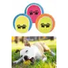 3lü Renkli Desenli Tenis Topu Kedi Köpek Oyuncağı