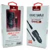4.1A 38W PD To Lightning Metal Araç Şarj Aleti Veltex VTX-103