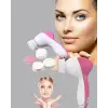 5’i 1 Arada Yüz Temizleme Cihazı – Masaj, Fırça, Peeling ve Krem Uygulama Atlı