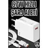 67W Şarj Aleti Turbo Hızlı Type-C Şarj