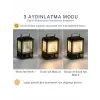 Ampul Solar Şarj Edilebilir 12 Led 1 Rustikli Led Kamp Lambası