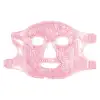 Terapi Jel Yüz Maskesi Soğuk Ve Sıcak Boncuklu Ayarlanabilir Maske (Pembe)