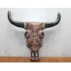 Ahşap Duvara Asmalı Bufalo Kafası