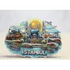 Ahşap İstanbul Temalı Magnet Alk4598