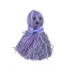 Ahtapot Şekilli Zilli Ve İpli Rengarenk Püsküllü Sevimli Kedi oyuncağı