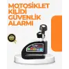 Alarm Sensörlü Disk Kilidi Motosiklet Scooter Bisiklet Güvenlik