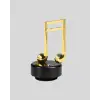 Altın Nota Figürlü Dönen Müzik Kutusu Dekoratif Music Box