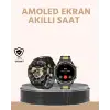 Amoled Ekran Akıllı Saat Uyku Nabız Adım Ölçer Su Geçirmez