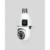 Ampul Tipi WiFi Kamera 2MP Lensli Full HD Görüntü ve Akıllı Hareket Algılama