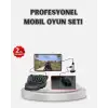Android Uyumlu Mobil Oyun Kiti 5in1 Klavye Mouse Dönüştürücü Gecikmesiz FPS Set
