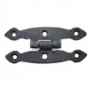 Antika Tarz Dekoratif Pirinç Dar Menteşe - 75x39 Mm, Oksit