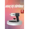 Araç İçi Süpürge Kablosuz Şarjlı Elektrikli Süpürge Elde Taşınabilir