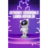 Astronot Şeklinde Bluetooth Hoparlör Gökyüzü Kumandalı Aydınlatma Lamba