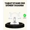 Ayarlanabilir Şeffaf Tablet Standı Kaymaz Silikon Tabanlı